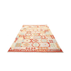 Kilim 169x246 Cm Kilim Afghanistan Lana Cardata A Mano
