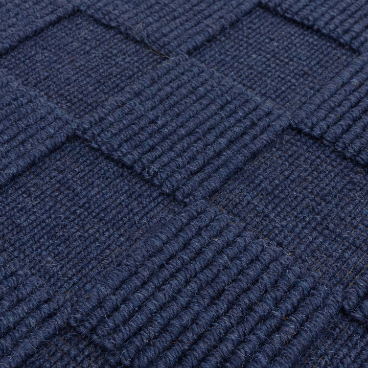 Tappeto Mercer geometrico blu scuro 200x290 cm