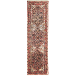 Bidjar 68x255 Cm Bidjar, Persia, Hand-carded Wool (warp: