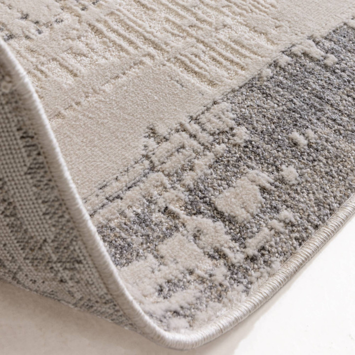 Rug Anders abstract grey and beige 160x240 cm