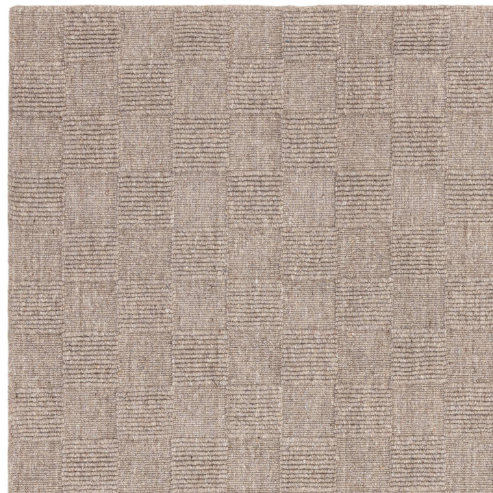 Rug Mercer geometric taupe beige 200x290 cm