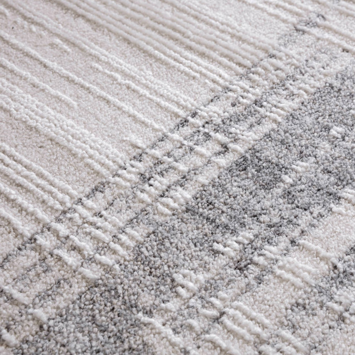 Rug Anders abstract grey and beige 160x240 cm