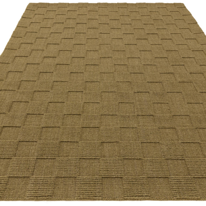 Tappeto Mercer geometrico verde oliva 120x170 cm
