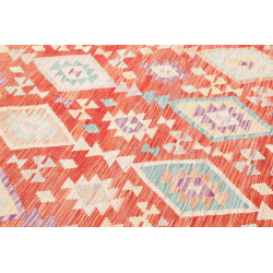 Tappeto Kilim Afghanistan 200x300 Arancio Terra