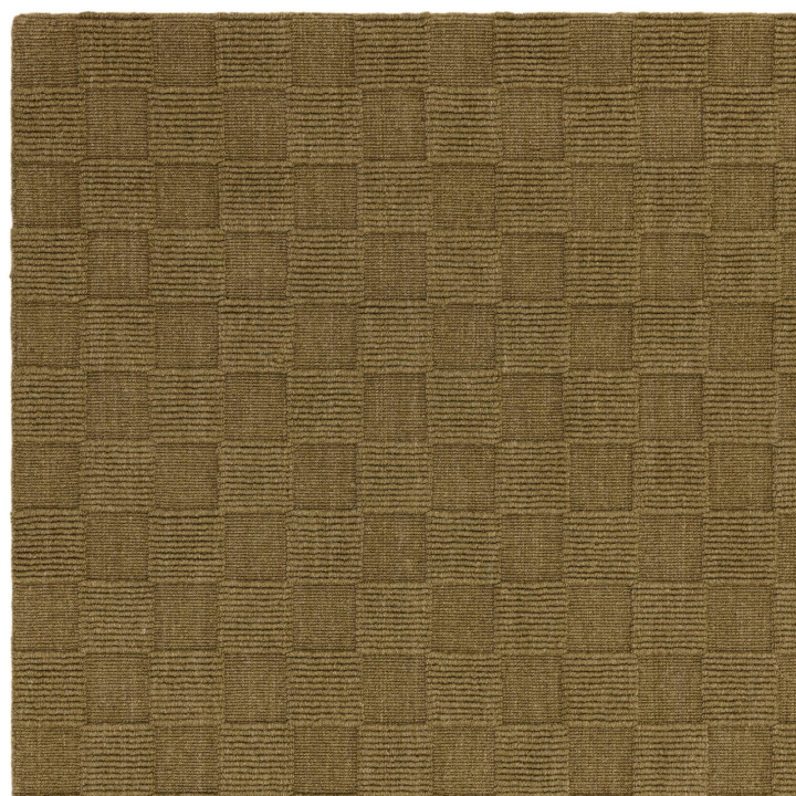 Rug Mercer geometric olive green 120x170 cm
