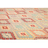 Tappeto Kilim Afghanistan 368x442 Grigio-azzurr
