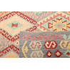 Tappeto Kilim Afghanistan 368x442 Grigio-azzurr