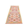 Tappeto Kilim Afghanistan 79x254 Avorio Rosa