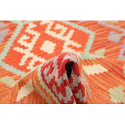 Tappeto Kilim Afghanistan 73x238 Arancione Terr