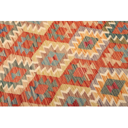 Kilim 210x298 Cm Kilim, Afghanistan, Lana Cardata A Mano
