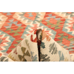 Kilim 210x298 Cm Kilim, Afghanistan, Lana Cardata A Mano