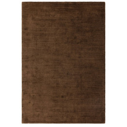 Rug Rowan GRS plain brown 160x230 cm