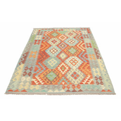Tappeto Kilim Afghanistan 151x205 Turchese Aran