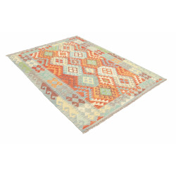 Tappeto Kilim Afghanistan 151x205 Turchese Aran