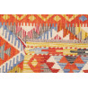 Tappeto Kilim Afghanistan 80x247 Arancione Terr