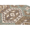 Rug Kilim Afghanistan 88x295 Teal Brown