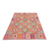 Hand Made Rug Kilim Afghanistan 124x195 Pink Re