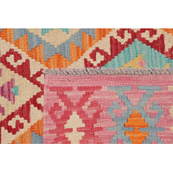 Hand Made Rug Kilim Afghanistan 124x195 Pink Re