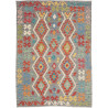 Hand Made Rug Kilim Afghanistan 126x182 Grey Mu