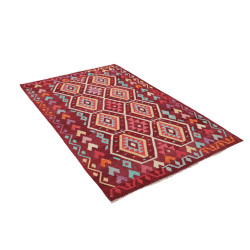 Hand Made Rug Kilim Afghanistan 123x187 Burgund