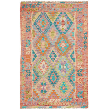 Hand Made Rug Kilim Afghanistan 119x185 Peach T