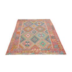 Hand Made Rug Kilim Afghanistan 119x185 Peach T
