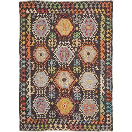 Hand Made Rug Kilim Afghanistan 151x207 Dark Br