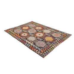 Hand Made Rug Kilim Afghanistan 151x207 Dark Br