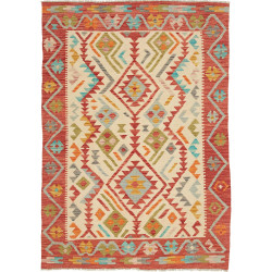 Hand Made Rug Kilim Afghanistan 123x175 Brick R