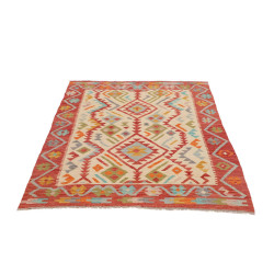 Hand Made Rug Kilim Afghanistan 123x175 Brick R