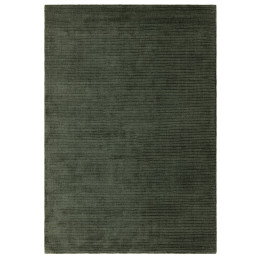 Tappeto Rowan GRS tinta unita verde scuro e verd