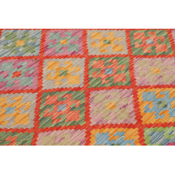 Hand Made Rug Kilim Afghanistan 120x183 Multico