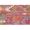 Rug Kilim Afghanistan 255x345 Pink Coral Orange