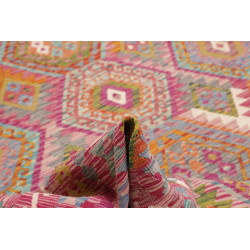 Rug Kilim Afghanistan 255x345 Pink Coral Orange