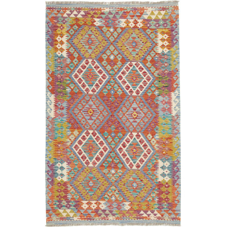 Hand Made Rug Kilim Afghanistan 124x204 Orange