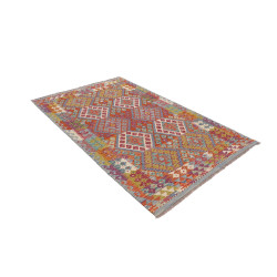 Hand Made Rug Kilim Afghanistan 124x204 Orange