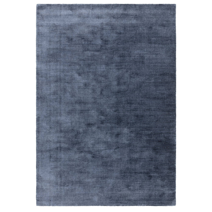 Tappeto Rowan GRS tinta unita blu scuro e blu av