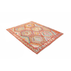 Kilim 153x192 Cm Kilim, Afghanistan, Lana Cardata A Mano