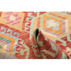 Kilim 153x192 Cm Kilim, Afghanistan, Lana Cardata A Mano