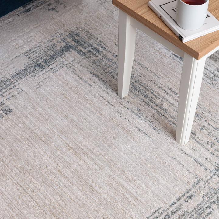 Rug Anders abstract blue and beige 120x160 cm