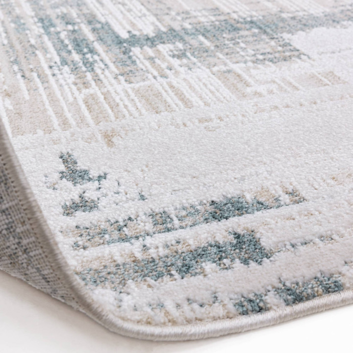 Rug Anders abstract blue and beige 120x160 cm
