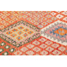 Kilim 209x298 Cm Afghan Kilim In Hand-carded Wool And Cotton