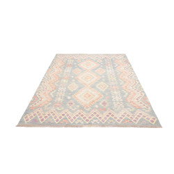 Rug Kilim Afghanistan 175x250 Sky Blue Denim Bl