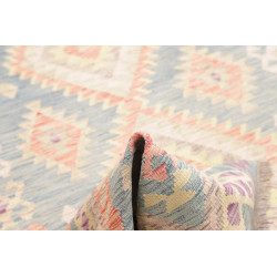 Rug Kilim Afghanistan 175x250 Sky Blue Denim Bl