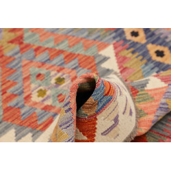 Hand Made Rug Kilim Afghanistan 103x198 Coral O