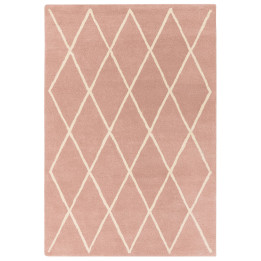 Rug Albany geometric antique pink ivory 120x170
