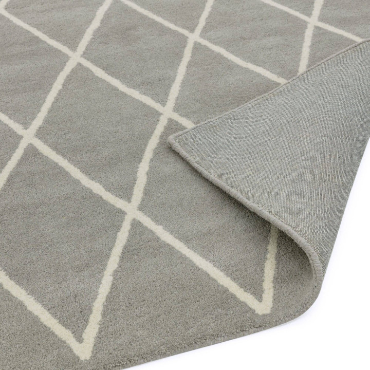 Rug Albany geometric grey beige 120x170 cm
