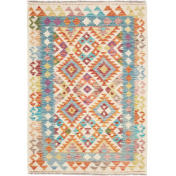 Hand Made Rug Kilim Afghanistan 105x153 Ivory B