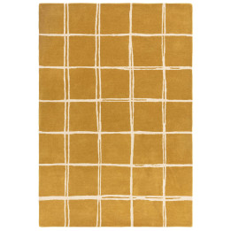 Rug Albany geometric yellow white 200x290 cm