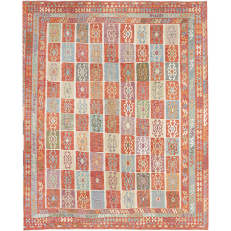 Hand Made Rug Kilim Afghanistan 413x495 Orange